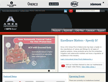 Tablet Screenshot of amesfirewater.com